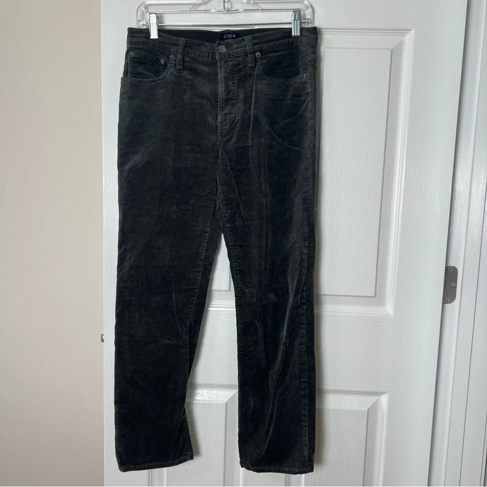 ! J.Crew High Rise Vintage Straight Pants